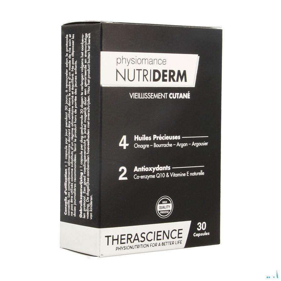 Nutriderm Caps 30 Physiomance Phy297  -  Therascience Belgium