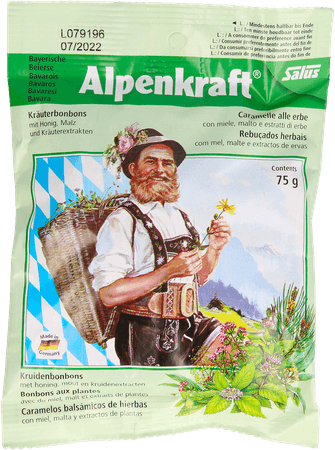 Salus Alpenkraft Bonbons 75 gr  -  Ocebio