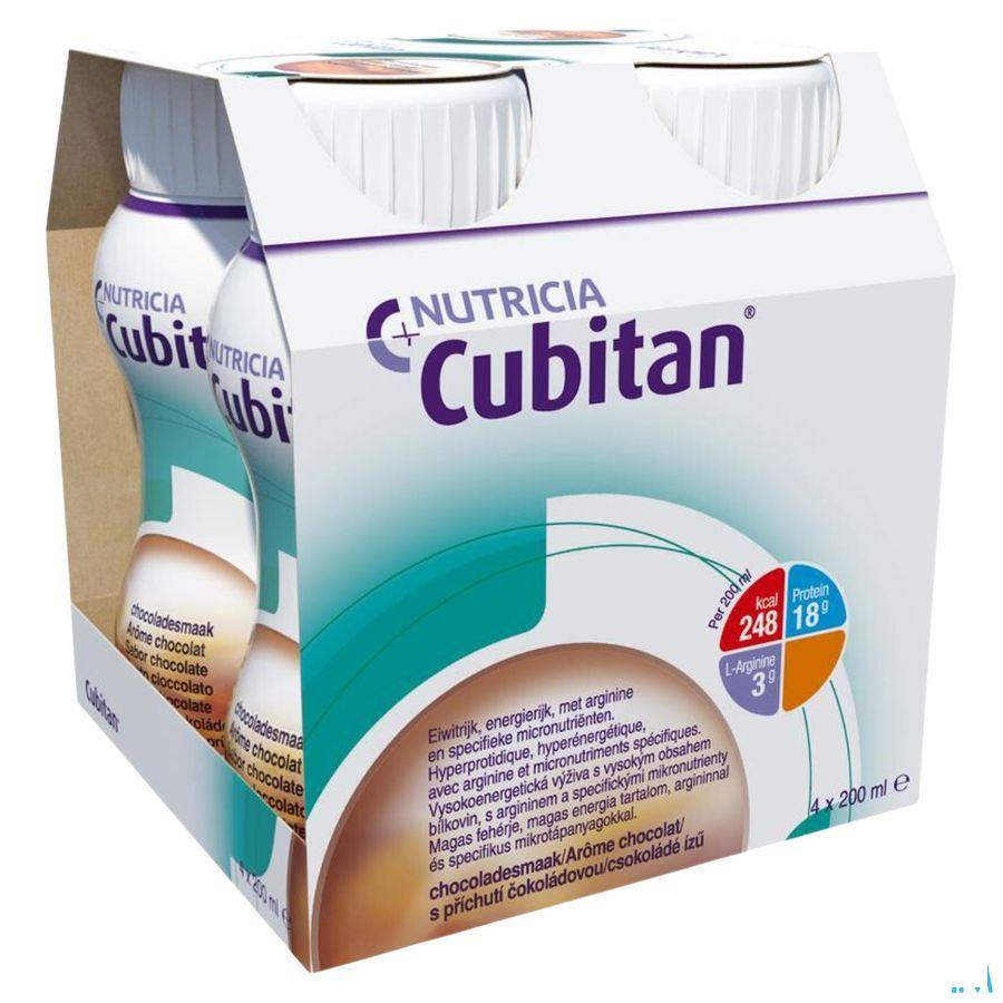 Cubitan Choco 4x200 ml  -  Nutricia