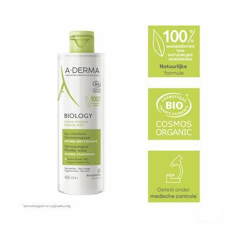Aderma Biology Micellaire Water Dermatolog. 400 ml  -  Aderma