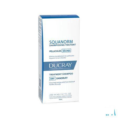 Ducray Squanorm Shampoo Droge Schilfers 200  ml Nf