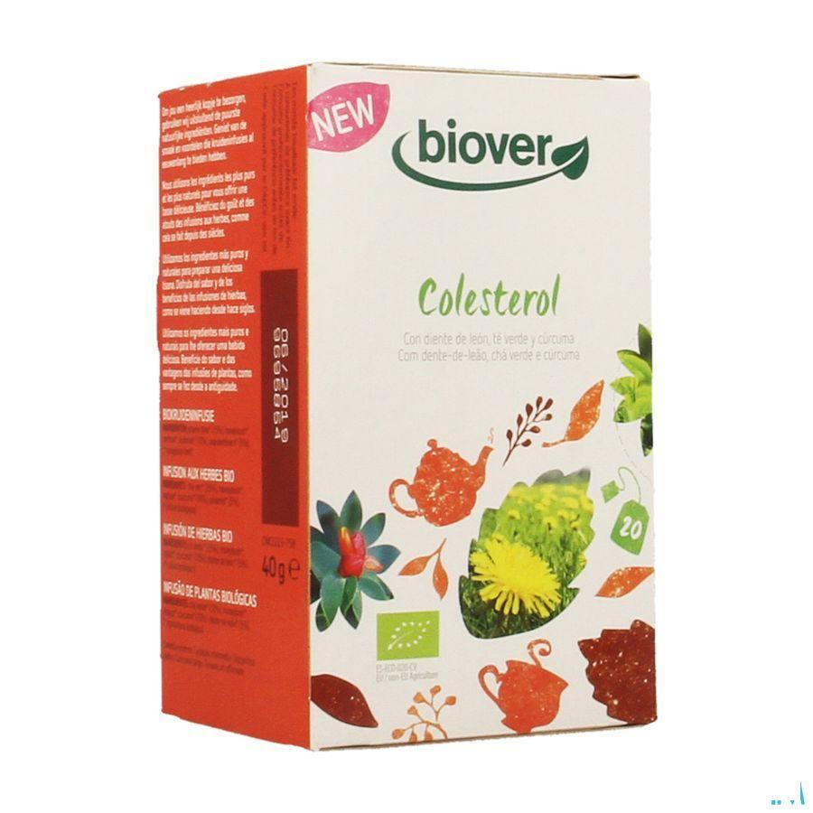 Biokruideninfusie Cholesterol Zakje 20