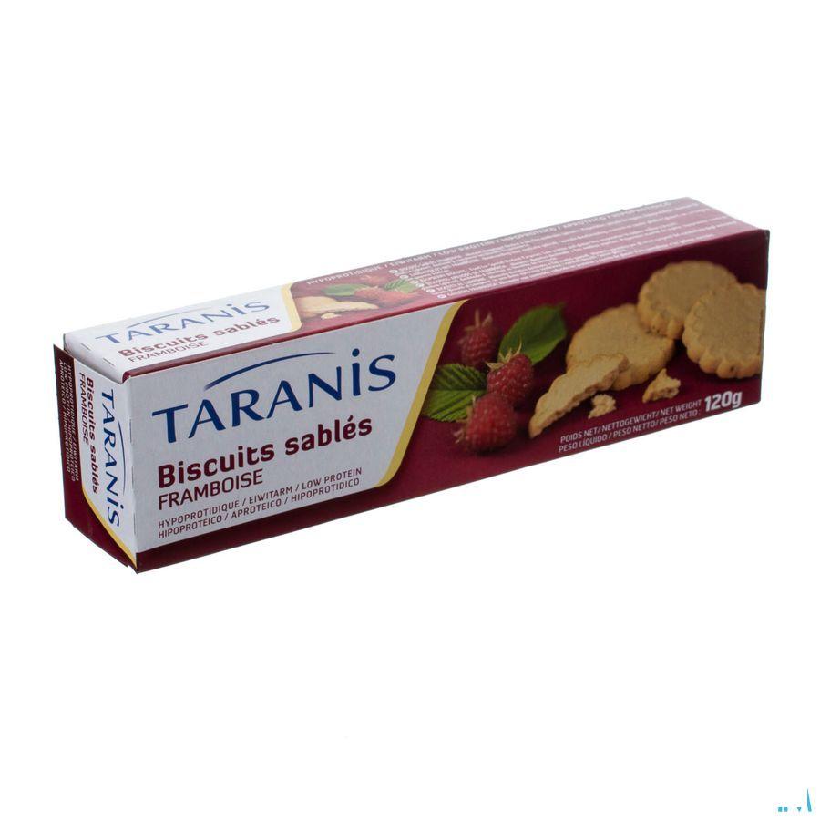 Taranis Zandkoekje Framboos 120 gr 4616  -  Revogan