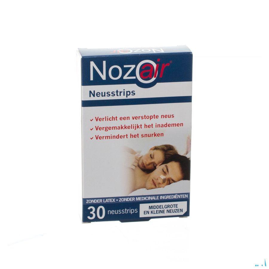 Nozoair Bandelette Nasale Petit-Moyen Nez 30