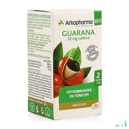 Arkocaps Guarana Bio Capsule 40  -  Arkopharma