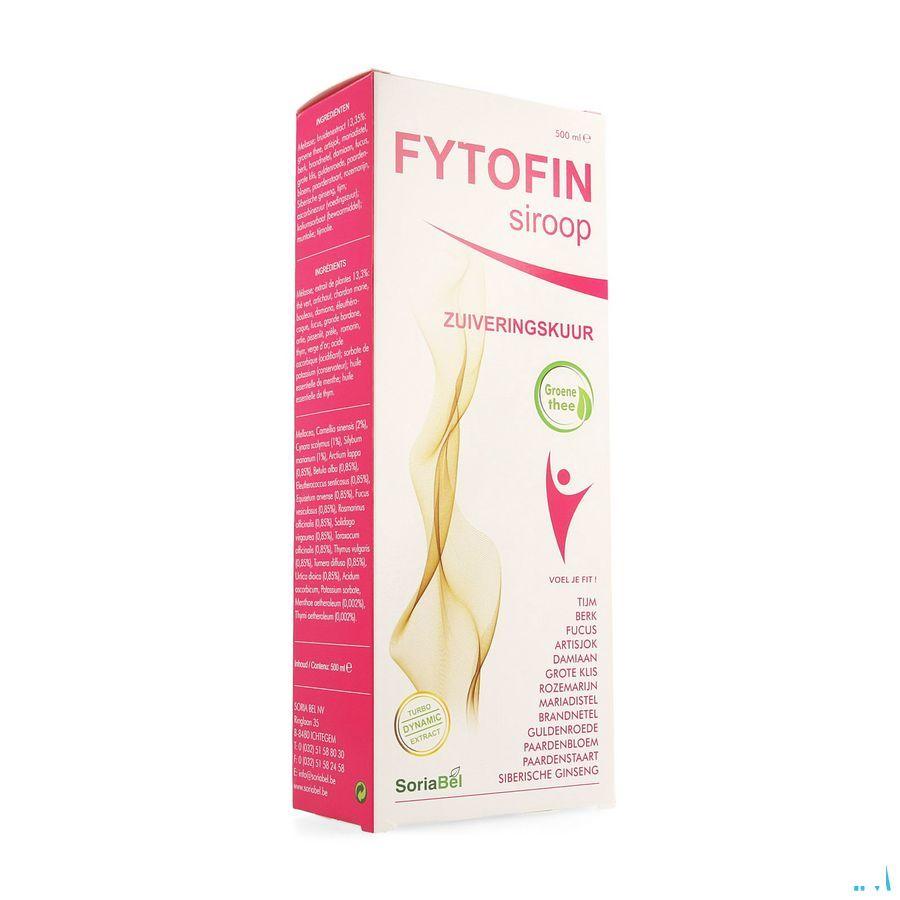 Soria Fytofin Siroop 500 ml  -  Soria Bel