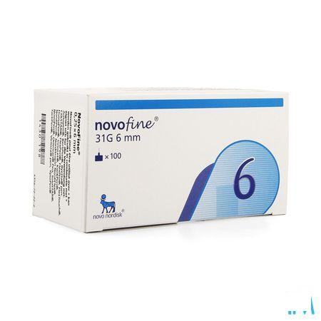 Novofine Ster Naald 6mm/31 gr 100 St
