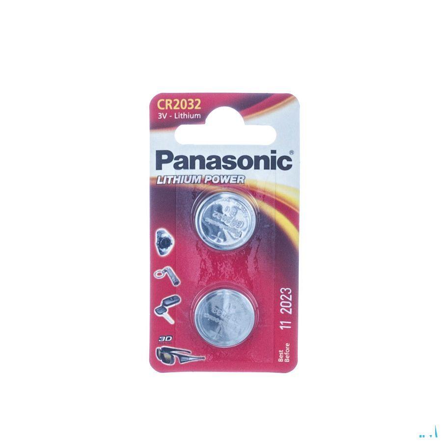 Panasonic Batterij Cr2032 3v 2