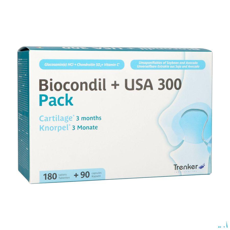 Biocondil Usa 300 Filmomh Tabl 180 + Caps 90