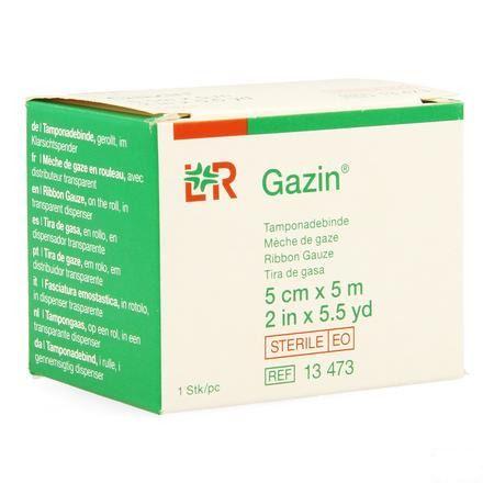 Gazin Meche Gaze Sterile 5Cmx5M  -  Lohmann & Rauscher