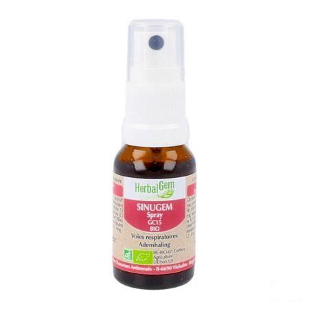 Herbalgem Sinugem Ademhalingsweg Complex Druppels 50 ml  -  Herbalgem