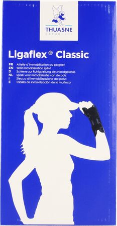 Ligaflex Classic Pols Links Zwart T1 243502  -  Thuasne Benelux