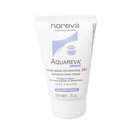 Aquareva Handcreme Herstellend 24u Tube 50 ml  -  Noreva Led