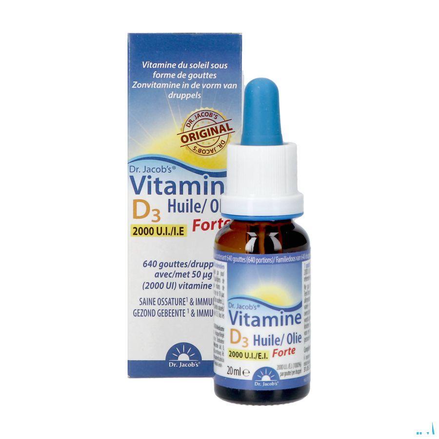 Vitamine D3 Forte Flacon 20 ml  -  Natura Medicatrix