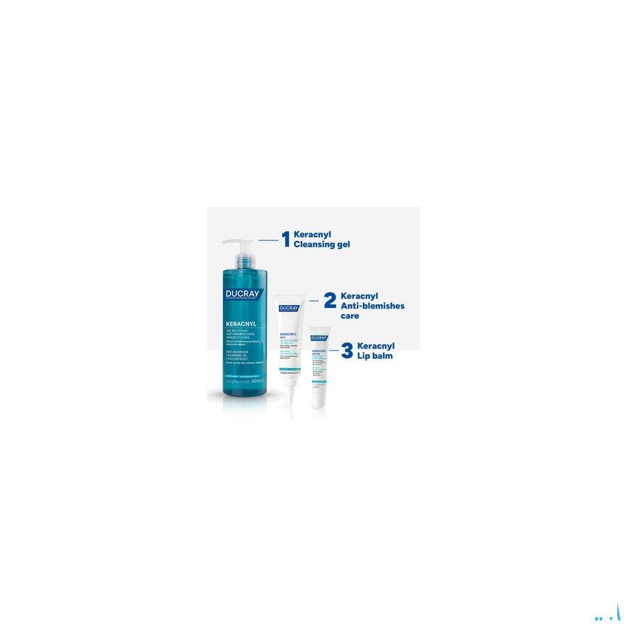 Ducray Keracnyl Repair Baume Levres 15 ml