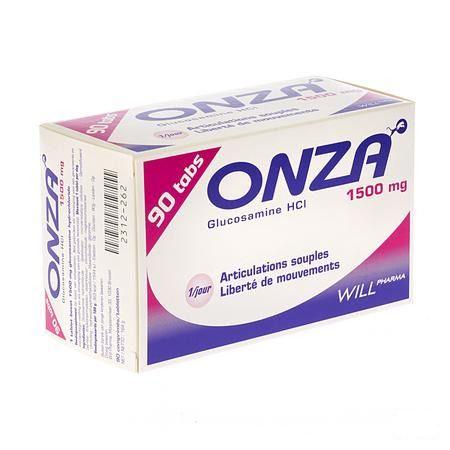 Onza 1500 mg Soepele Gewrichten Tabletten 90  -  Will Pharma