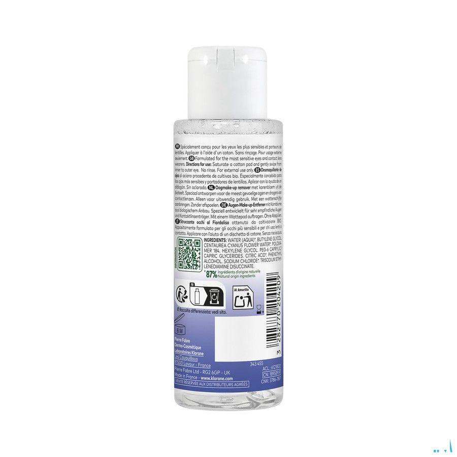 Klorane Bleuet Demaquillant Yeux 100 ml