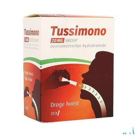 Tussimono 20 mg Sirop Sach 20  -  Kela Pharma