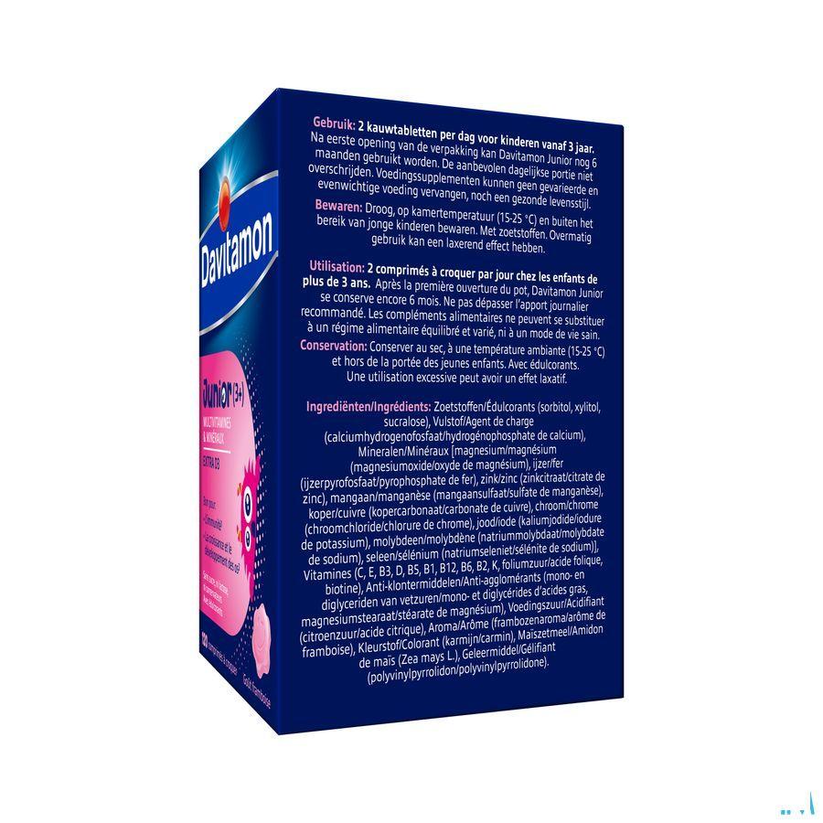 Davitamon Junior Framboos V1 Tabletten 120