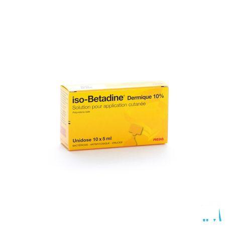 Iso Betadine Derm 10% Unidose Flacon 10x5 ml