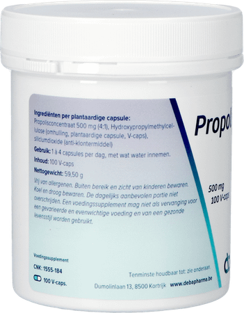 Propolis Capsule 100x500 mg  -  Deba Pharma