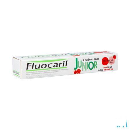 Fluocaril Tandpasta Junior Rood Fruit 75  ml Nf