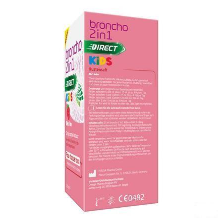 Broncho 2In1 Kids Cough Syrup 120 ml  -  Perrigo