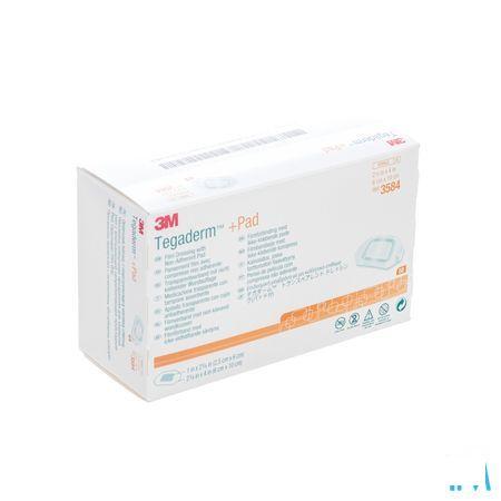 Tegaderm + Pad 3m Transp Steril 6cmx10cm 50 3584  -  3M