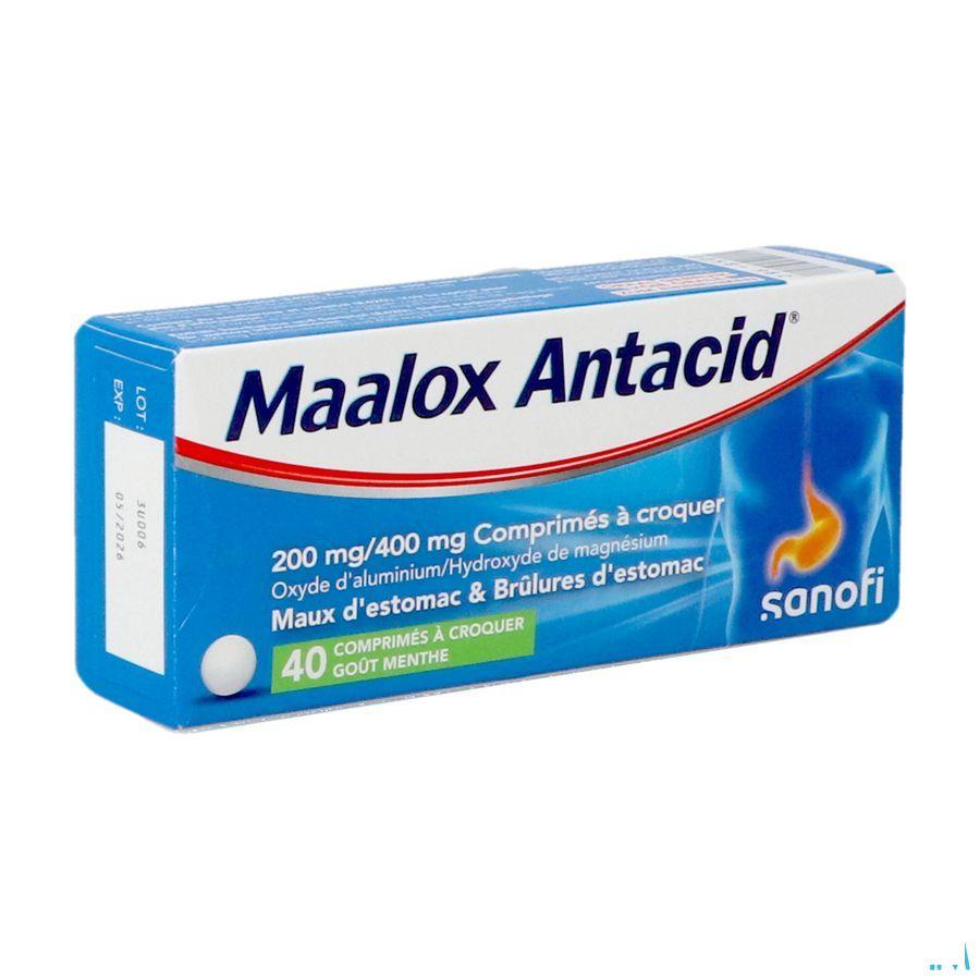Maalox Antacid 200/400 Tabletten 40