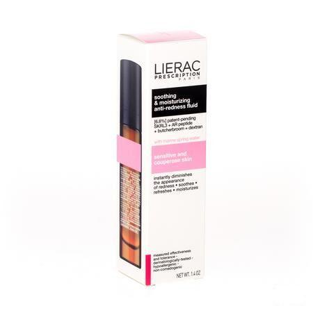 Lierac Prescription Fluide Anti rouge Apais & hydra40 ml