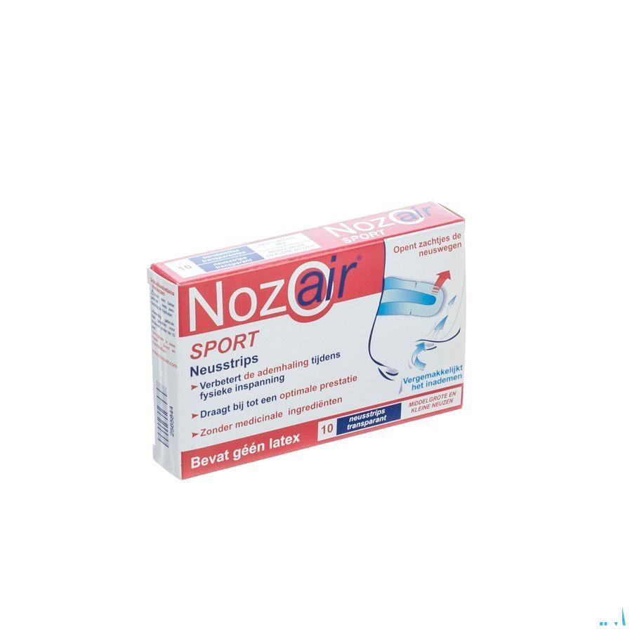 Nozoair Sport Bandelette Nasale Petit-Moyen Nez 10