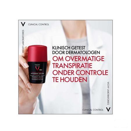 Vichy Homme Deo Roll Clinical Control 96H 50 ml