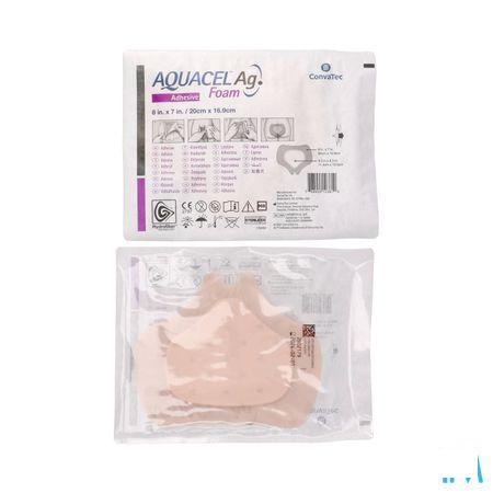 Aquacel Ag Foam Adhesif Sacral 5
