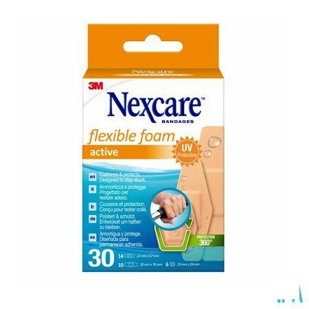 Nexcare 3M Flexible Foam Active Ha Pleist.Gesn. 30  -  3M