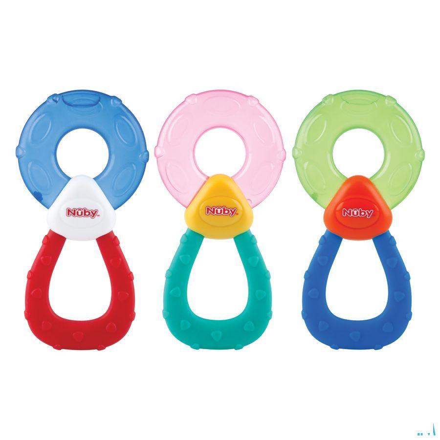 Nuby Koelbijtfiguur Gedestilleerd Water 3m +   -  New Valmar