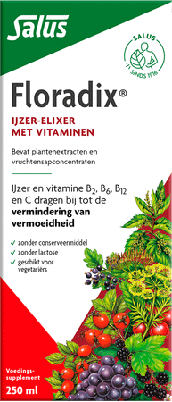 Salus Floradix Elixir 250 ml  -  Ocebio