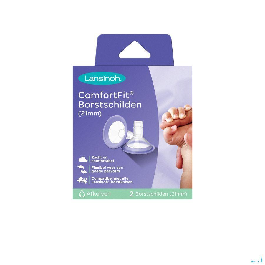 Lansinoh Borstschilden Comfort Fit 2X21mm
