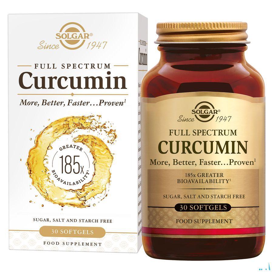 Solgar Full Spectrum Curcumin Softgel 30  -  Solgar Vitamins