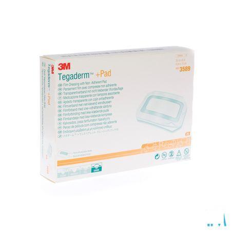 Tegaderm + Pad 3m Transp Steril 9cmx15cm 25 3589  -  3M