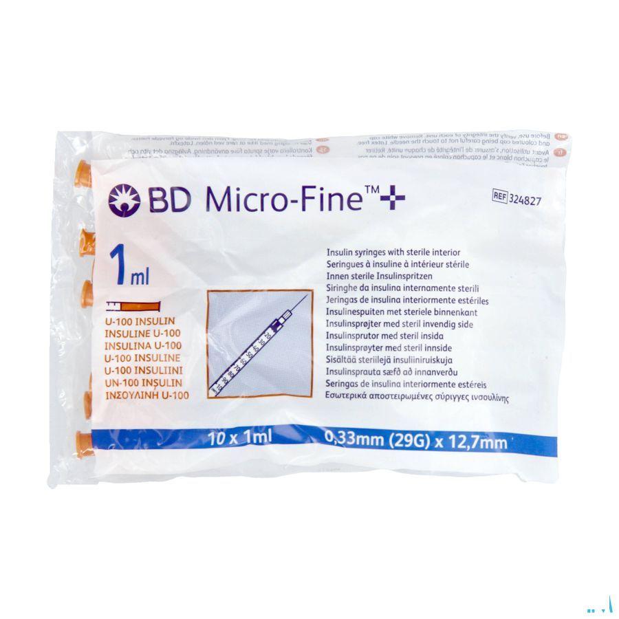 Bd Microfine+ Ser.Ins. 1,0  ml 29G 12,7Mm 100 324827