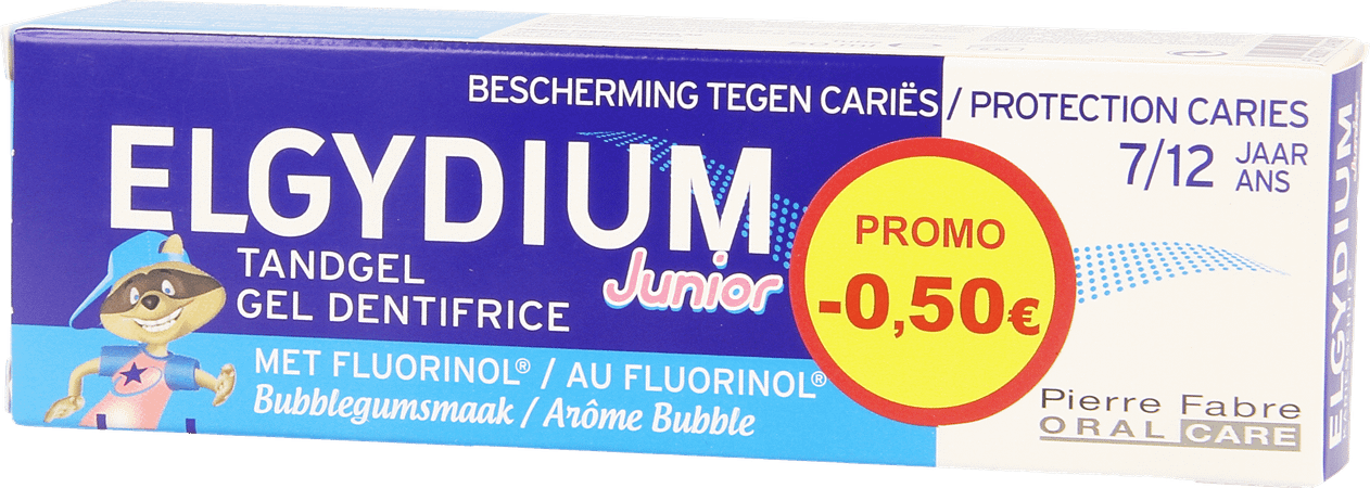Elgydium Junior Bubble Dentif 7-12 50 ml