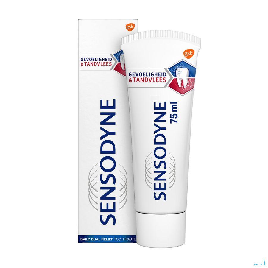 Sensodyne Tandpasta Gevoeligheid + Tandvlees 75 ml
