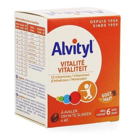 Alvityl Vitalite Comprimes 40  -  Urgo Healthcare