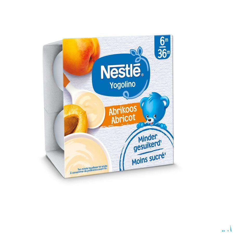 Nestle Baby Yogo Abricot 4x100 gr  -  Nestle