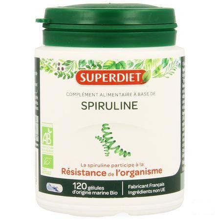 Spiruline Bio Capsule 120  -  Superdiet Laboratoires