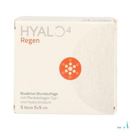 Hyalo 4 Regen Gaasverband Ster 5 X 5cm 5  -  Kela Pharma