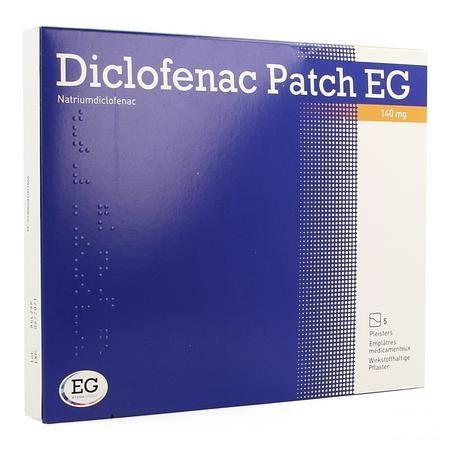 Diclofenac Patch EG 140 mg Pleister 5  -  EG