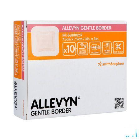 Allevyn Gentle Border Ster 7,5x 7,5cm 10 66800269  -  Smith Nephew