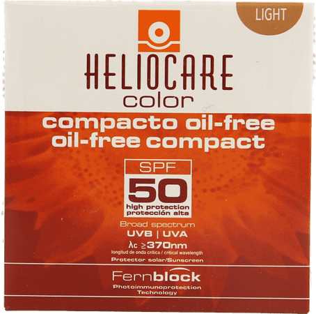 Heliocare Compact Oil-free Ip50 Light 10 gr  -  Hdp Medical Int.