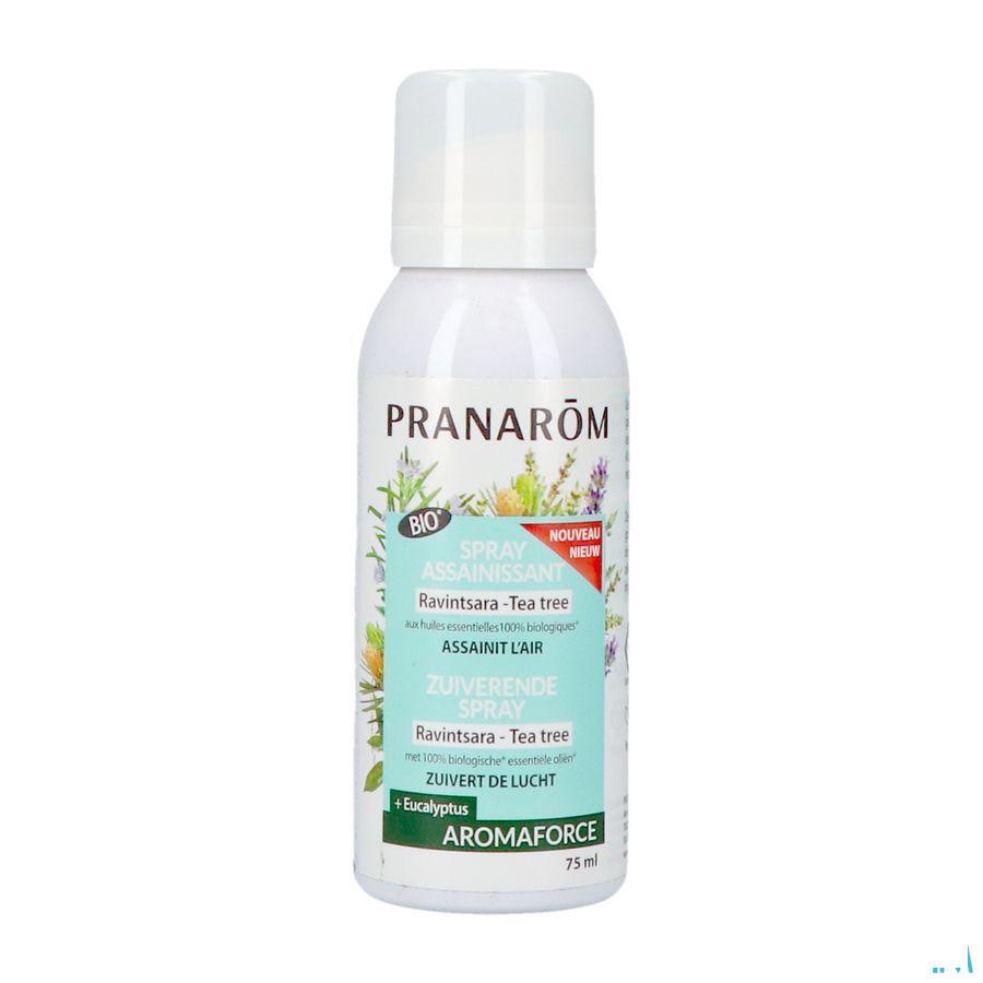 Aromaforce Zuiverende Spray Ravin. Eucal. Bio 75 ml  -  Pranarom